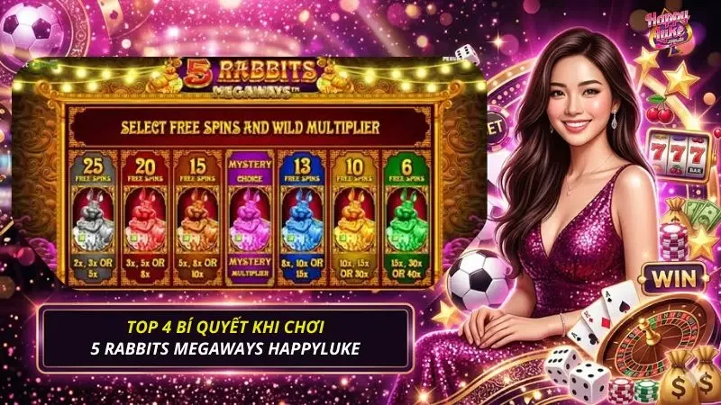 4 mẹo chơi 5 Rabbits Megaways được hé lộ bởi chuyên gia