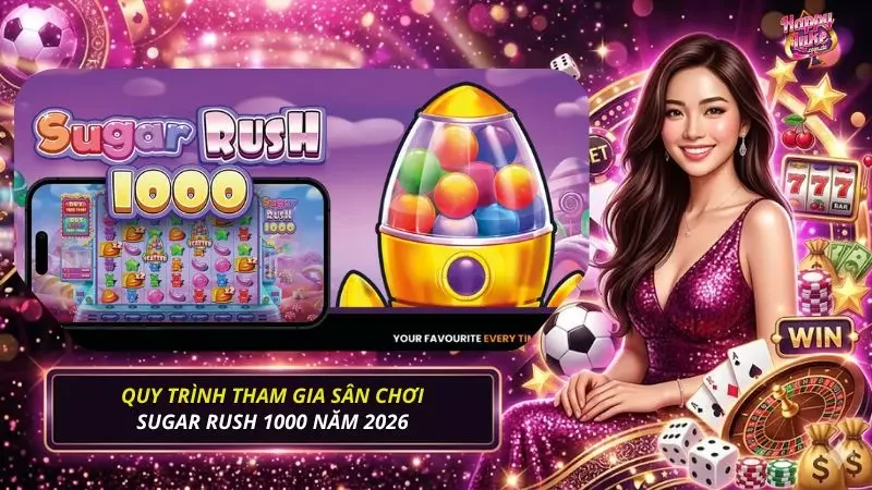 Chi tiết quy trình tham gia sân chơi Sugar Rush trong năm 2026